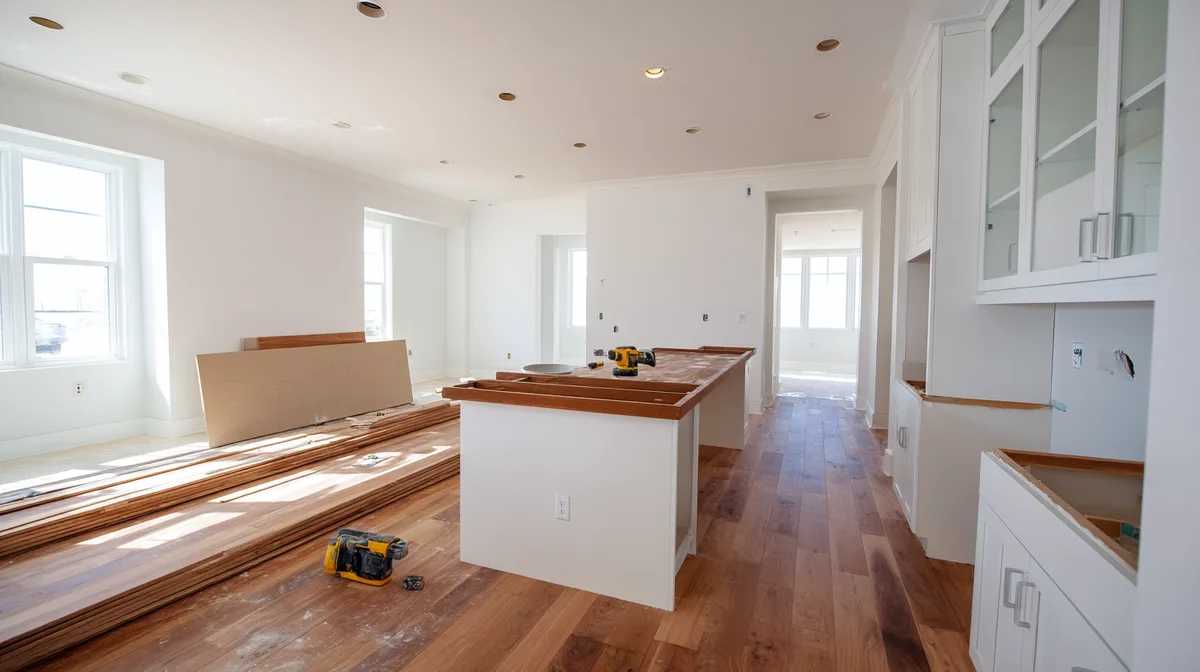 Renovierung in Arbeit